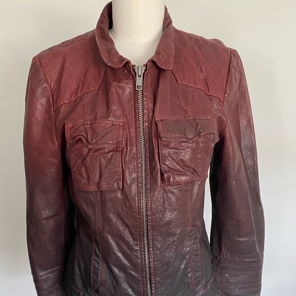 Q40 Vapor Leather Jacket